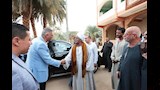 اهالى قرية فارس يرحبون بمحافظ أسوان