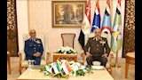 وزير الدفاع ورئيس الأركان يلتقيان قادة الوفود العسكرية (12)