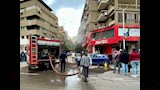 حريق محدود في محل شهير بالمهندسين (8)