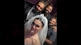 دارين حداد تحتفل بزفافها 1