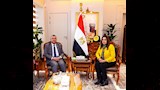 وزيرة التنمية المحلية تستقبل أعضاء لجنة الطاقة والبيئة بمجلس الشيوخ