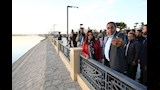 بتمويل 300 مليون جنيه.. منال عوض تتفقد مشروع كورنيش قنا الجديد (صور)