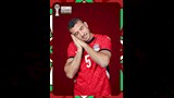 رامي ربيعة من جلسة تصوير منتخب مصر
