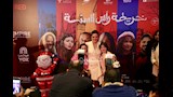 ريهام عبدالغفور في العرض الخاص لفيلم خريطة رأس السنة 