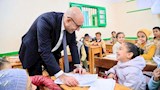 جانب من زيارة وزير التعليم لمدارس بنى سويف  (6)