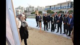وزيرة التنمية المحلية ومحافظ الإسماعيلية يتفقدان تطوير نادي وشاطئ الفيروز (2)