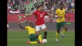 "طرد وهدف للفراعنة".. ملخص شوط مصر وجنوب أفريقيا الأول في كأس الأمم 2025
