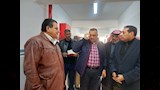 بالصور- محافظ جنوب سيناء يتفقد تطوير مدرسة وادي فيران الصناعية