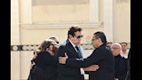 هاني رمزي في جنازة والدته (5)
