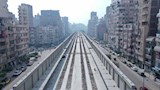 10 صور جوية تكشف مسار مترو الإسكندرية قبل تركيب القضبان