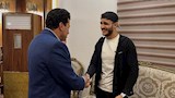 وزير الرياضة يستقبل مصطفى حسين