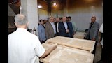 محافظ بني سويف يتفقد السلاسل التجارية والمخابز (1)