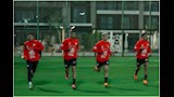 جانب من الحصة التدريبية لمنتخب مصر في مركز المنتخبات الوطنية  