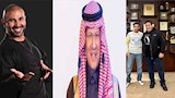 محمد حسن و الملحن هشام جمال ووزير الطاقة السعودي و