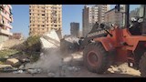إزالة بناء مخالف في الإسكندرية (1)