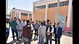 محافظ الأقصر يتفقد مشروع ازدواج خط طرد الحبيل (2)