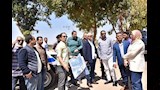 محافظ الأقصر يتفقد مشروع ازدواج خط طرد الحبيل (7)
