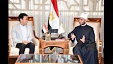 وزير الأوقاف يستقبل سامح حسين (3)