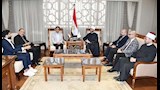 وزير الأوقاف يستقبل سامح حسين (2)