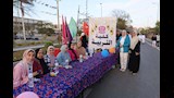 جامعة المنيا تنظم مائدة إفطار جماعي (6)