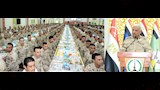 وزير الدفاع والإنتاج الحربى يشارك مقاتلى الجيش الثانى الميدانى تناول وجبة الإفطار  (5)