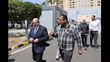 رئيس شركة الصرف الصحي يتفقد أعمال التطوير بالإسكندرية