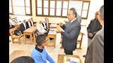 محافظ أسيوط يتفقد مجمع مدارس قرية كوم أبو شيل بمركز أبنوب للإطمئنان على مدى انتظام العملية التعليمية