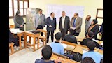 محافظ أسيوط يتفقد مجمع مدارس قرية كوم أبو شيل بمركز أبنوب للإطمئنان على مدى انتظام العملية التعليمية