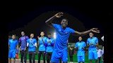 جماهير الهلال السوادني تشعل الأجواء قبل مواجهة الأهلي 
