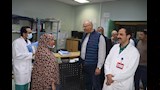 محافظ القليوبية يتفقد مستشفيي ناصر وقليوب لمتابعة استعدادات العيد (3)