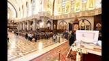 صلوات تجنيز الأنبا باخوميوس في الكاتدرائية المرقسية (2)