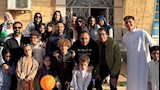 احتفال حسني عبد ربه بعيد الفطر