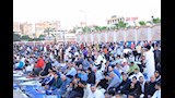 محافظ الإسماعيلية يشارك المصلين صلاة عيد الفطر في الملاعب المفتوحة (4)