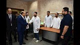 رئيس جامعة أسيوط يتفقد المستشفيات الجامعية خلال إجازة عيد الفطر (3)