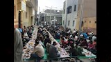 ساحة المرتضى تستقبل آلاف الصائمين في إفطار جماعي بالأقصر (4)