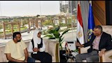 محافظ أسوان يكرم الطالبة زينب السيد بطلة الجمهورية