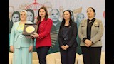 رئيسة القومي للمرأة تشارك في تكريم نجوم وصناع مسلسل لام شمسية بوزارة التضامن (12)