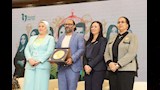 رئيسة القومي للمرأة تشارك في تكريم نجوم وصناع مسلسل لام شمسية بوزارة التضامن (16)
