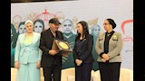 رئيسة القومي للمرأة تشارك في تكريم نجوم وصناع مسلسل لام شمسية بوزارة التضامن (2)