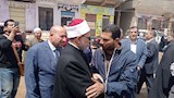  رئيس جامعة الأزهر يستقبل المعزين في وفاة والده بمسقط رأسه بكفر الشيخ 