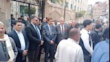 رئيس جامعة الأزهر يتقدم جنازة والده في كفر الشيخ (6)
