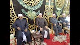 رئيس جامعة الأزهر يتلقى واجب العزاء في والده