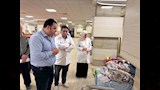 نائب رئيس أمانة المراكز المتخصصة يزور مستشفى كوم حمادة بشكل مفاجئ