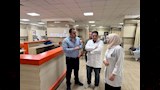 نائب رئيس أمانة المراكز المتخصصة يزور مستشفى كوم حمادة بشكل مفاجئ