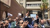وقفة احتجاجية صامتة للمحامين في أسيوط (8)