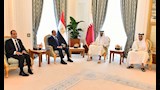 أمير قطر يستقبل السيسي في الديوان الأميري بالدوحة (5)
