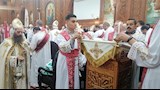 قداس عيد القيامة بكنيسة مار جرجس في الفيوم