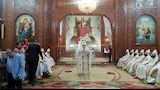 قداس عيد القيامة بكنيسة مار جرجس في الفيوم