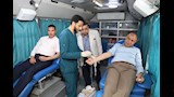 محافظ المنيا يطلق حملة للتبرع بالدم (5)