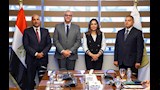 وزيرة التنمية المحلية ومحافظ القليوبية